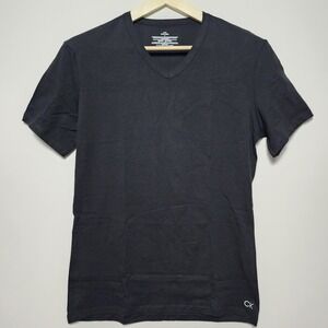 Calvin Klein V-Neck Black Tshirt Medium